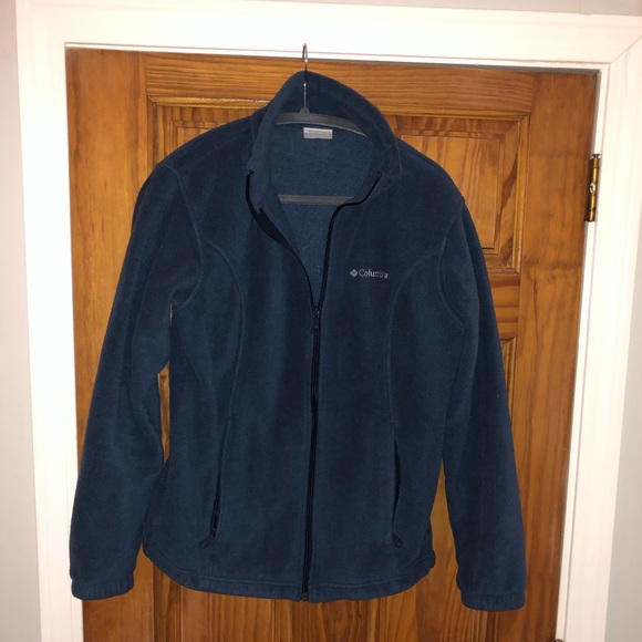 Navy Columbia Fleece - Picture 2 of 4